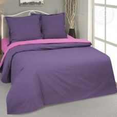 КПБ Фиалка, размер 1,5 сп, поплин De luxe "радуга"