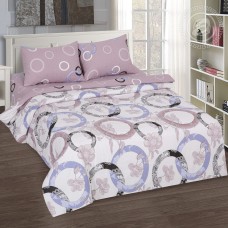 КПБ Мелодия, размер 1,5 сп, поплин de luxe с наволочками 50х70