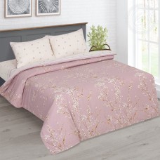 КПБ Сакура, размер Семейный, поплин de luxe с наволочками 50х70