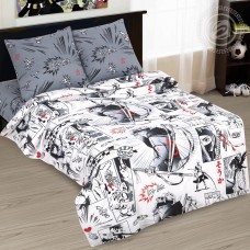 Детское постельное белье Самурай, 1,5 сп, поплин Детское постельное белье Самурай, 1,5 сп, поплин