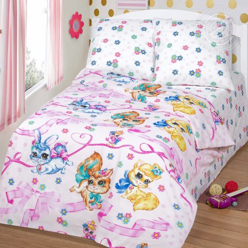 КПБ Хвостики 112, размер 1,5 сп.