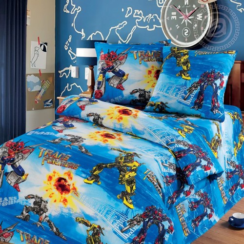 КПБ Трансформеры 100, размер 1,5 сп.