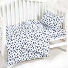 КПБ Машинки синие, размер Детский