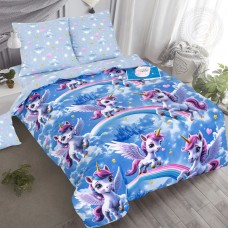 КПБ Единорожки 912, размер 1,5 сп.