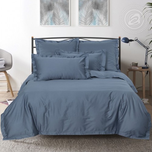 КПБ Сине-серый 897, размер Евро