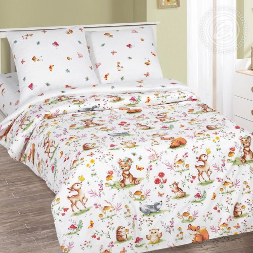 КПБ Лесные друзья 912, размер 1,5 сп.