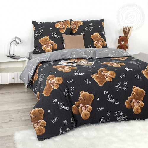 КПБ Плюшевый мишка 904, размер 2,0 сп.