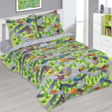 КПБ Автодром 112, размер 1,5 сп. КПБ Автодром 112, размер 1,5 сп.