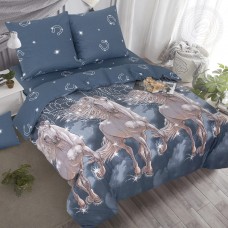 Постельное белье Пегас поплин, 1,5 сп.