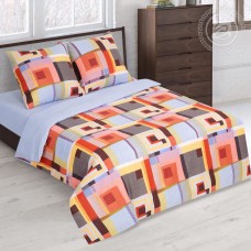 Постельное белье Шато, размер 1,5 сп, бязь премиум с простыней без резинки