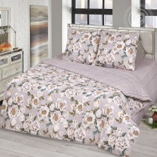 Постельное белье Флоретта, 1,5 сп, бязь премиум с простыней без резинки