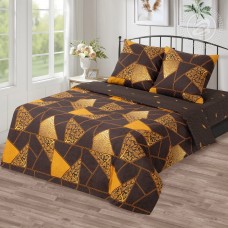 Постельное белье Золотая грань, размер 2 сп. с Евро, бязь премиум с простыней без резинки Постельное белье Золотая грань, размер 2 сп. с Евро, бязь премиум с простыней без резинки