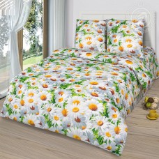 Постельное белье Офелия, размер 2 сп. с Евро, бязь премиум с простыней без резинки Постельное белье Офелия, размер 2 сп. с Евро, бязь премиум с простыней без резинки