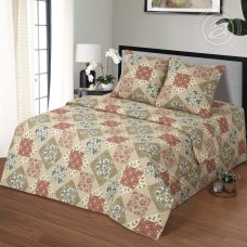 Постельное белье Марта, размер 2 сп. с Евро, бязь премиум с простыней без резинки Постельное белье Марта, размер 2 сп. с Евро, бязь премиум с простыней без резинки