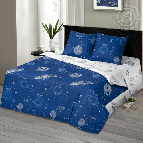 Постельное белье Гравитация 509, размер 2 сп. с Евро