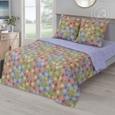 Постельное белье Коломбино, размер 2 сп. с Евро, бязь премиум с простыней без резинки Постельное белье Коломбино, размер 2 сп. с Евро, бязь премиум с простыней без резинки