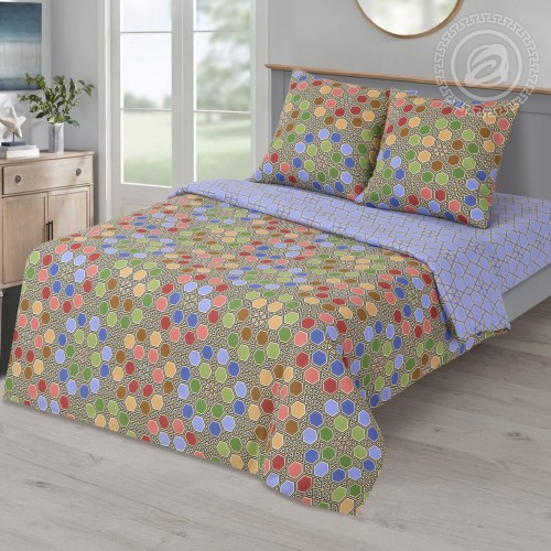 Постельное белье Коломбино 509, размер 2 сп. с Евро