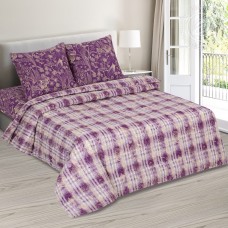 КПБ Марсала, размер Евро, поплин c простыней без резинки КПБ Марсала, размер Евро, поплин c простыней без резинки