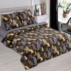 Постельное белье Тайлер, размер 2 сп. с Евро, поплин de luxe c простыней без резинки