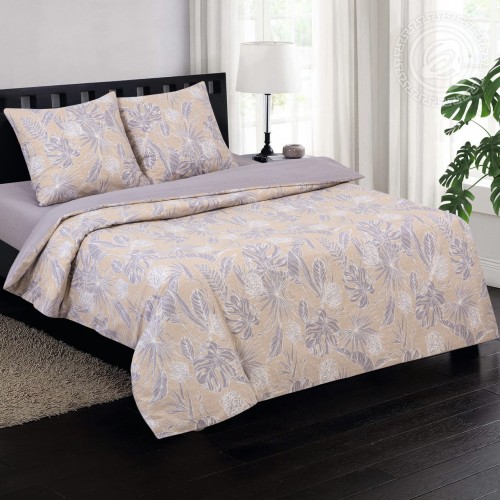 Постельное белье Монстера 920, размер Семейный