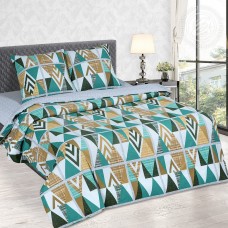 Постельное белье Апачи, размер 1,5 сп, поплин de luxe c простыней без резинки