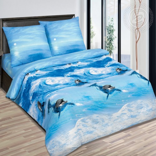 КПБ Дельфины 914, размер Евро