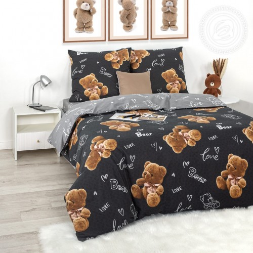 КПБ Плюшевый мишка 900, размер 1,5 сп. КПБ Плюшевый мишка 900, размер 1,5 сп.