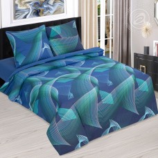 Постельное белье Мёбиус, размер 1,5 сп, поплин de luxe c простыней без резинки