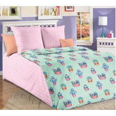 Постельное белье детское Кактусы 1 гол, 1,5 спальный Постельное белье детское Кактусы 1 гол, 1,5 спальный