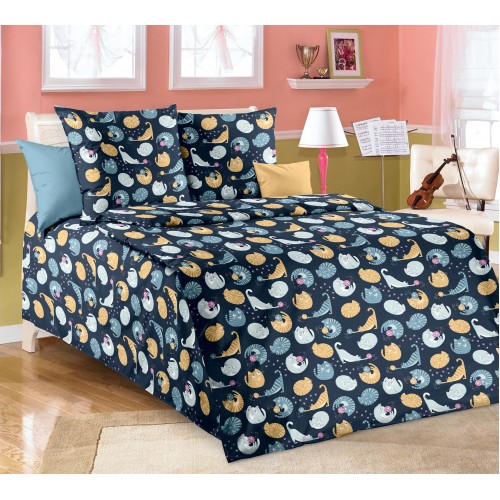 КПБ Кошки 1, размер 1,5 спальный