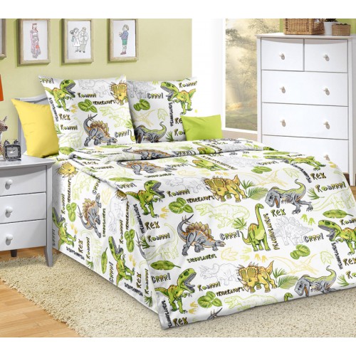 КПБ Эра динозавров 1, размер 1,5 спальный