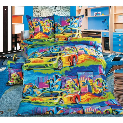 КПБ Граффити 1, размер 1,5 спальный КПБ Граффити 1, размер 1,5 спальный