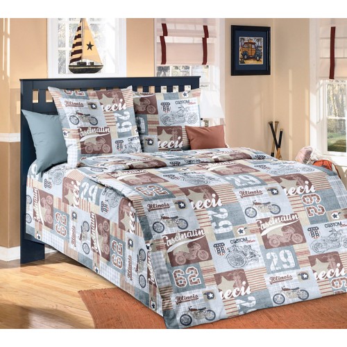 КПБ Харлей 1, размер 1,5 спальный