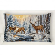 Гобелен наволочка "Костромской заповедник. Олени" (45х63) Гобелен наволочка "Костромской заповедник. Олени" (45х63)
