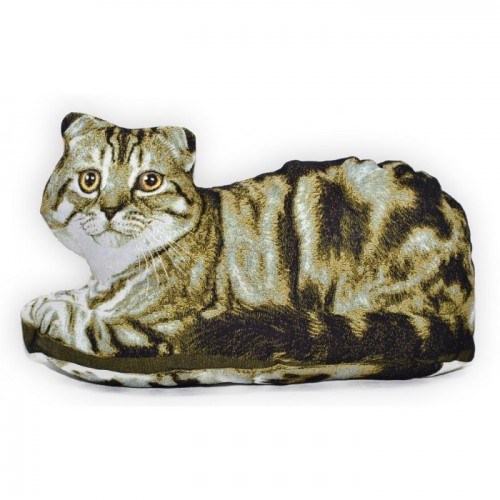 Гобеленовая подушка-игрушка  