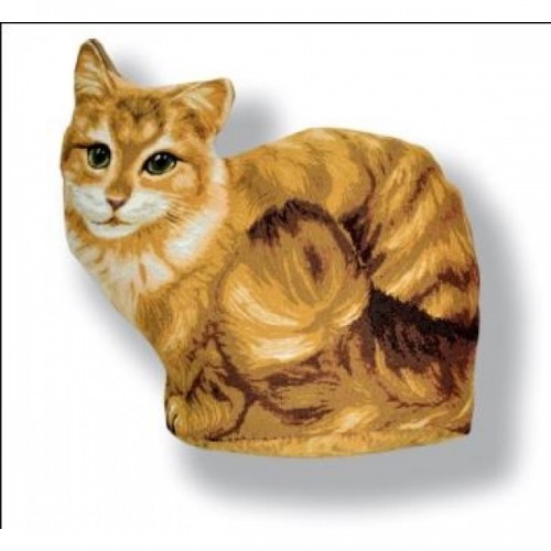 Гобеленовая подушка-игрушка  