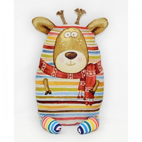 Гобеленовая подушка-игрушка  