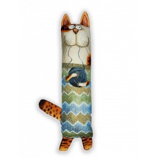 Гобеленовая подушка-игрушка валик 