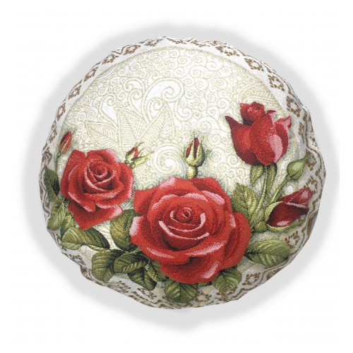 Гобеленовая подушка-игрушка  