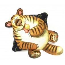 Гобеленовая подушка-игрушка  