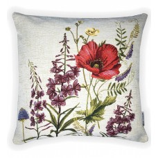 Гобеленнаволочка "Разноцветье Мак и Иван-чай" (45х45)