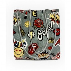 Сумка с люверсами (ткань Восторг) Сумка с люверсами (ткань Восторг)