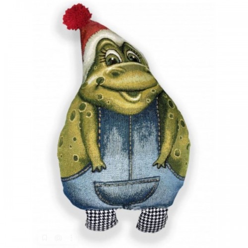 Гобеленовая подушка-игрушка 