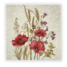 Наволочка "Разноцветье Маки и Колокольчики БТ " (32х32) Наволочка "Разноцветье Маки и Колокольчики БТ " (32х32)