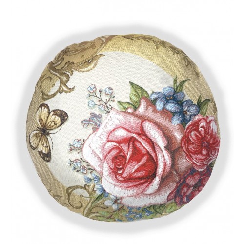 Гобеленовая подушка-игрушка  