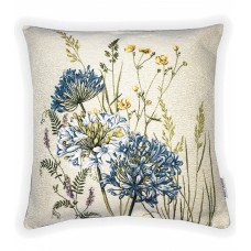 Гобелен наволочка "Разноцветье Агапантус и Лютик" (45х45)