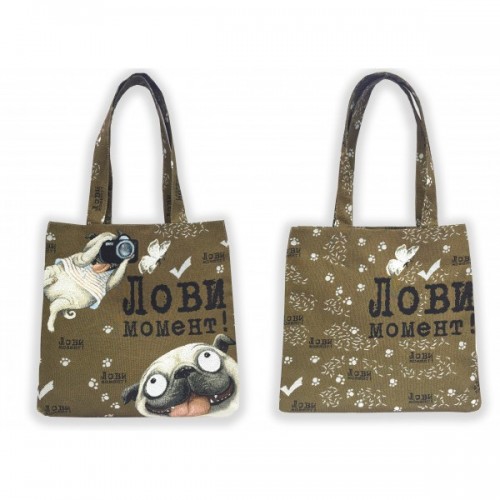 Сумка-шоппер Лови момент
