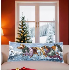 Гобелен Наволочка "Ледниковый период. Лошадки" (32х85) Гобелен Наволочка "Ледниковый период. Лошадки" (32х85)