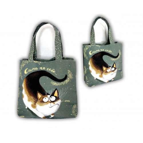 Сумка-шоппер Кошка сама по себе
