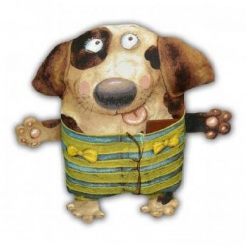 Гобеленовая подушка-игрушка  